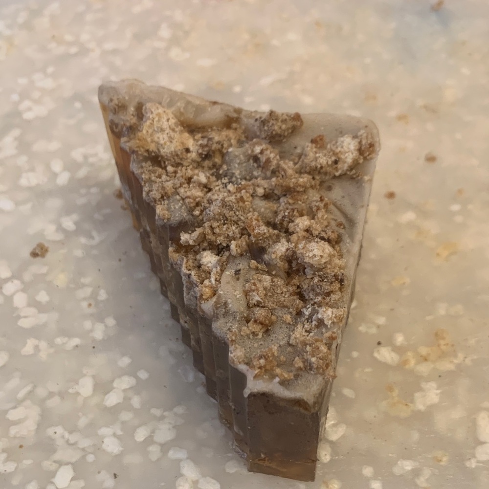 Handmade African Black Soap Slice